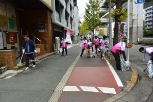 大阪マラソン”クリーンUP”作戦